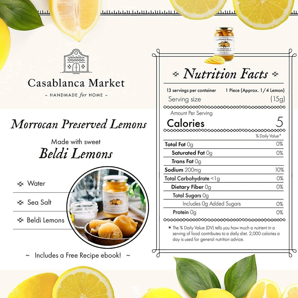 Casablanca Market - Casablanca Market Preserved Lemons - Small