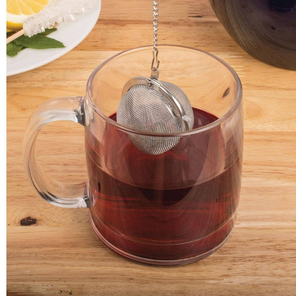 HIC - Harold Import Co. - Mesh Ball Tea Infuser for Loose Leaf Tea, 2in