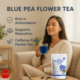 Iyasa Holistics - Dried Blue Pea Flower - 2 oz