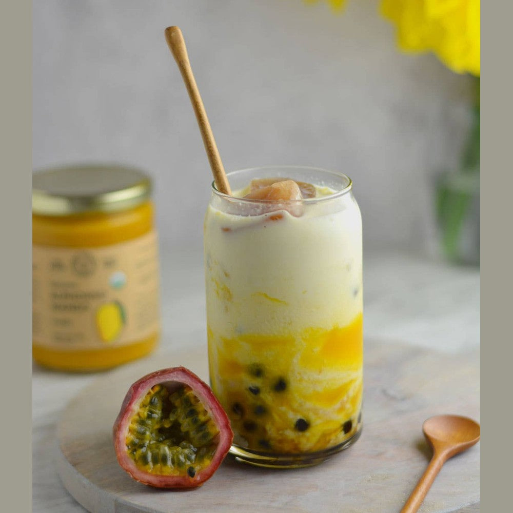 Pure Indian Foods - Alphonso Mango Puree, Certified Organic