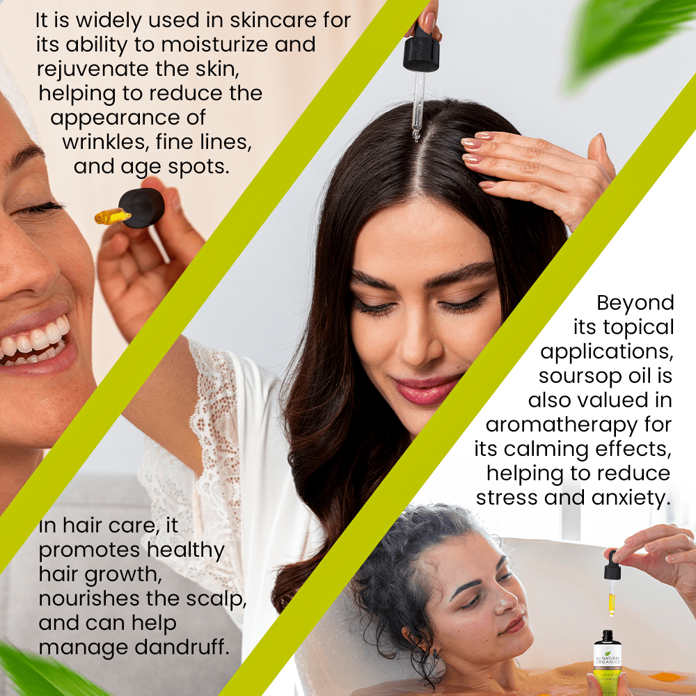 Au Natural Organics - Soursop Oil with Graviola Seed for Skin Nourishment