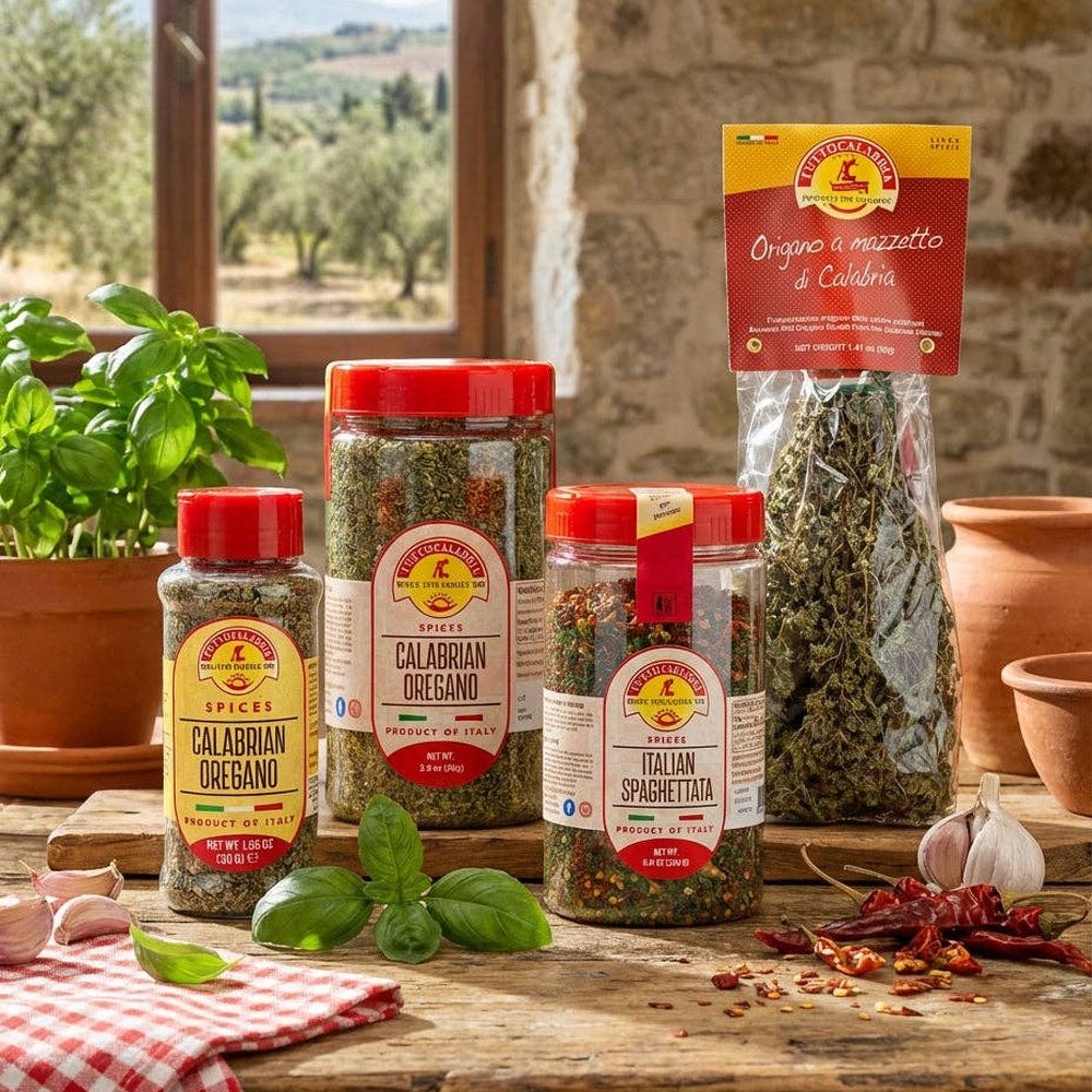 TuttoCalabria Dried Calabrian Oregano on Stem by Tutto Calabria ( 40 g)