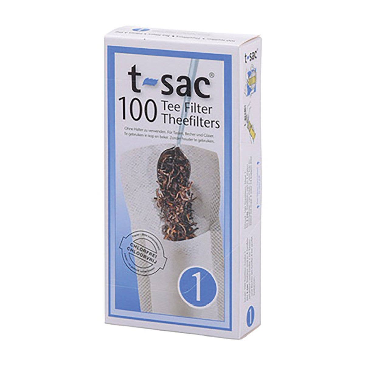HIC - Harold Import Co. - T-Sac Tea Filter - 1 Cup/1 tsp or loose tea