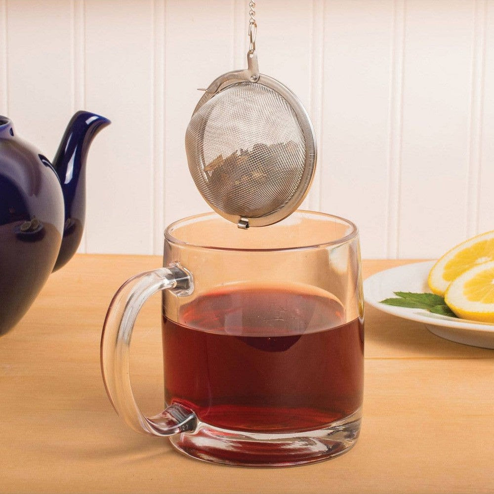 HIC - Harold Import Co. - Mesh Ball Tea Infuser for Loose Leaf Tea, 2.5in