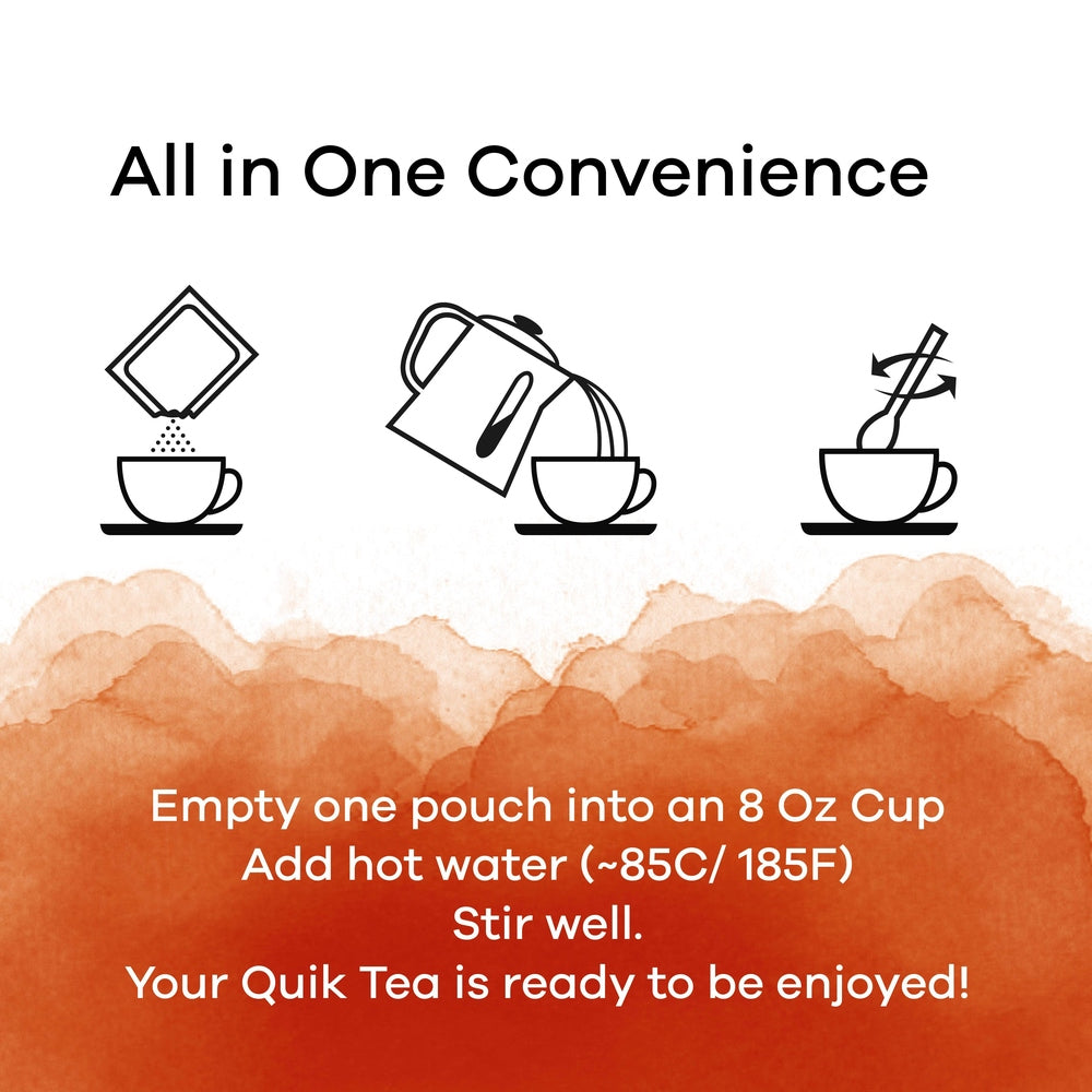 Quik Tea - Ginger Chai Tea Latte – 20 Count