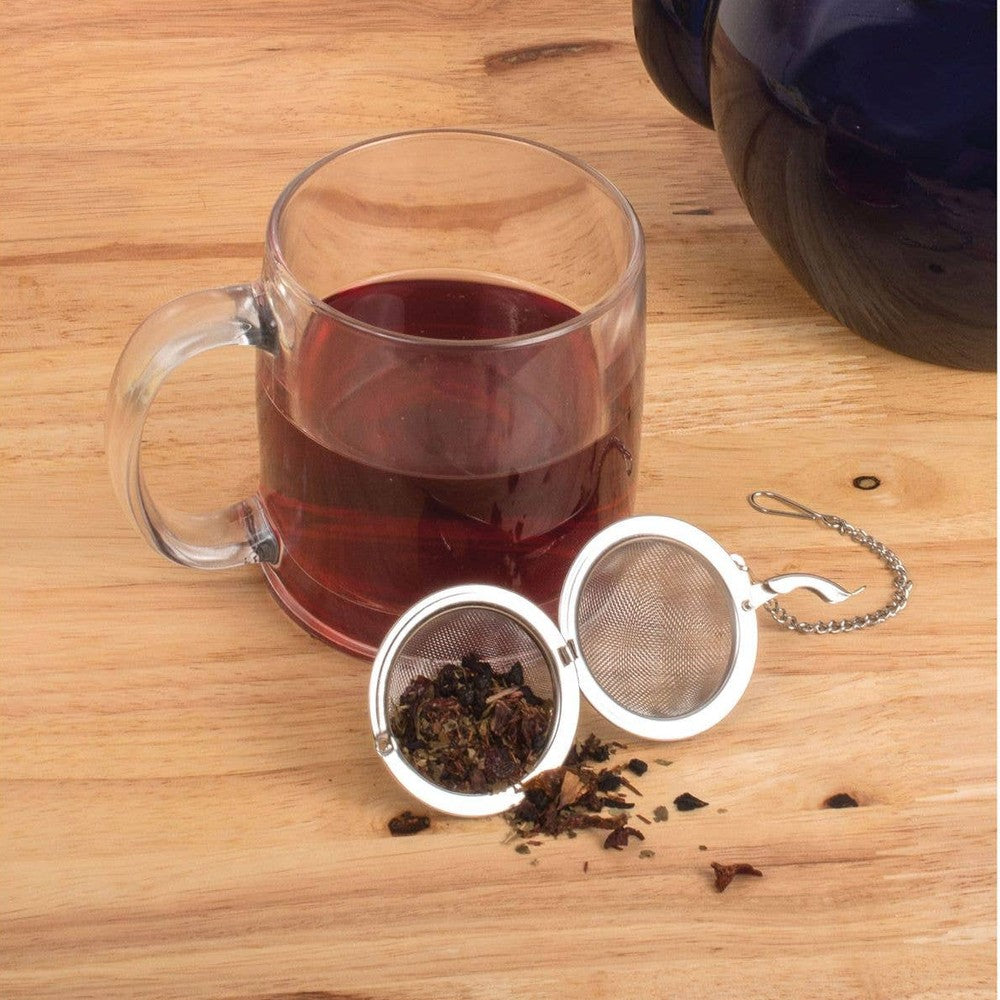 HIC - Harold Import Co. - Mesh Ball Tea Infuser for Loose Leaf Tea, 2in