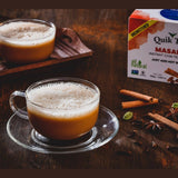 Quik Tea - Unsweetened Masala Chai Tea Latte – 10 Count