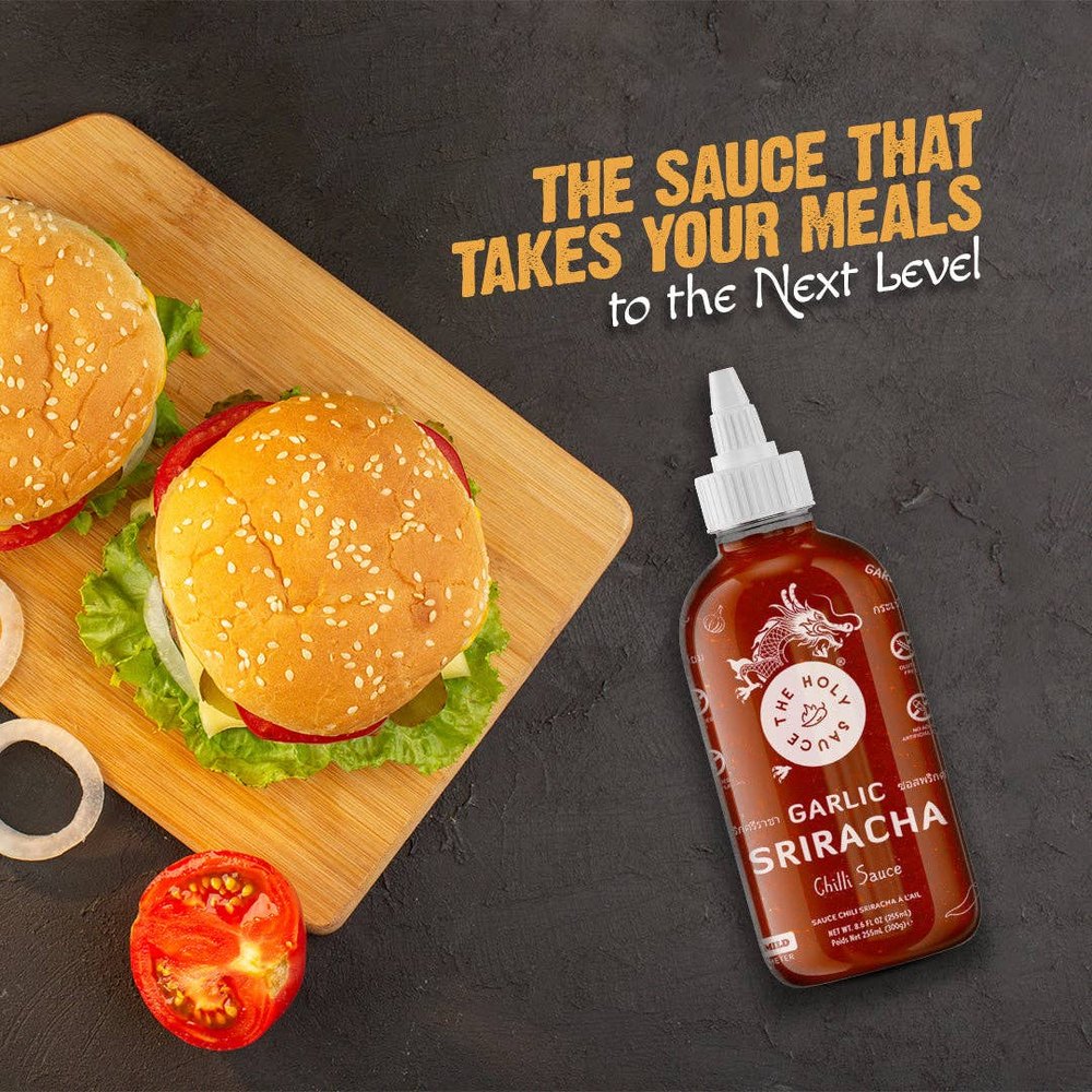 TMC Marketing - HOLY SAUCE Sriracha Chili Sauce Garlic 300g / 255mL - 300g