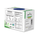 Quik Tea - Vegan Unsweetened Cardamom Chai Tea Latte - 10 Count