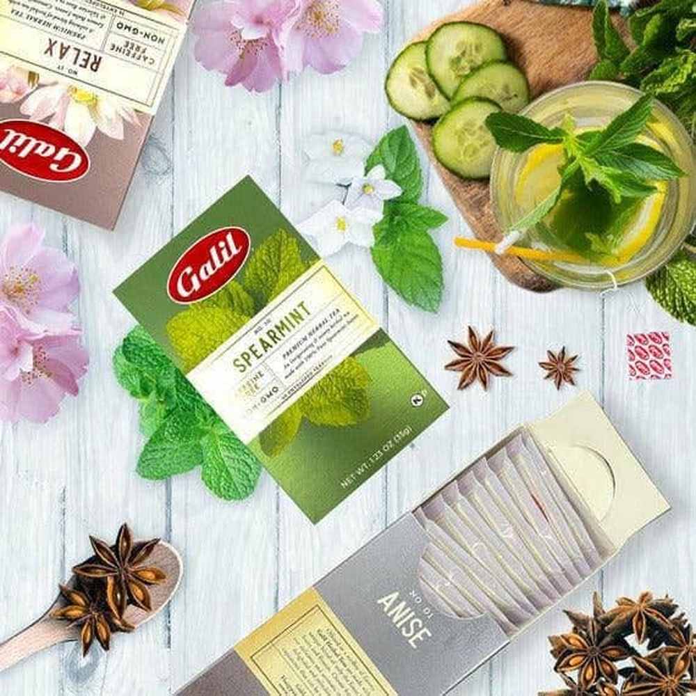 Galil Brands - Anise Herbal Tea | 20' Tea Bags | 1.41 oz | Galil