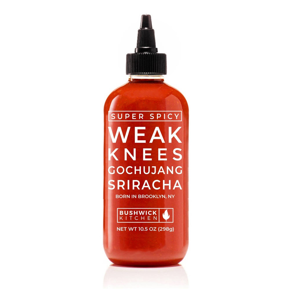 Bushwick Kitchen - Super Spicy Weak Knees Gochujang Sriracha (Award Winning) 10.5oz
