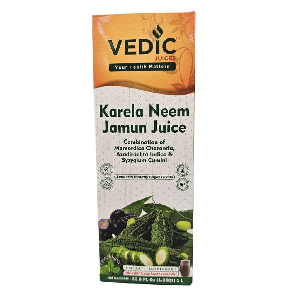 Vedic Karela Neem Jamun Juice 1L