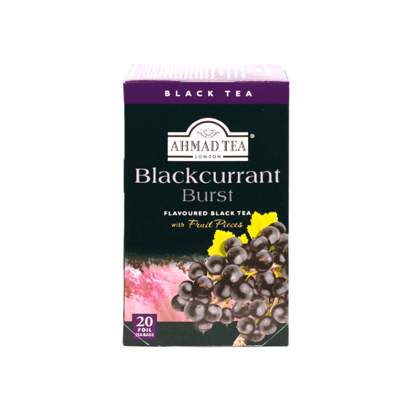AHMAD TEA  Blackcurrant Burst Fruit Black