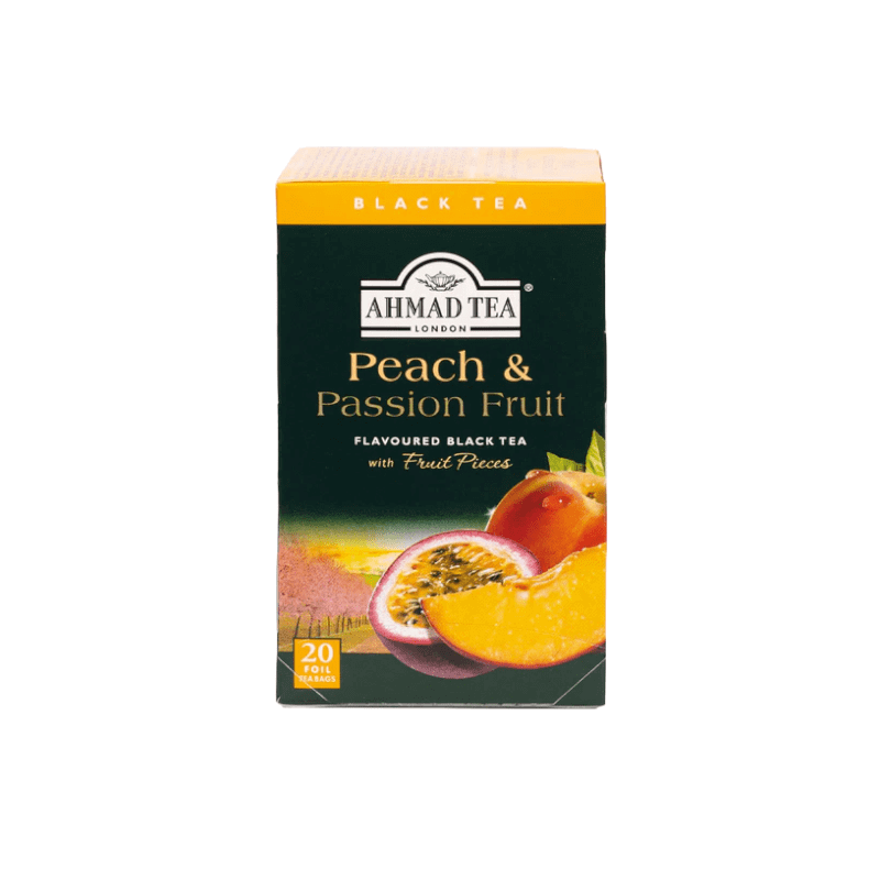 AHMAD TEA  Peach & Passion Fruit Fruit Black Tea