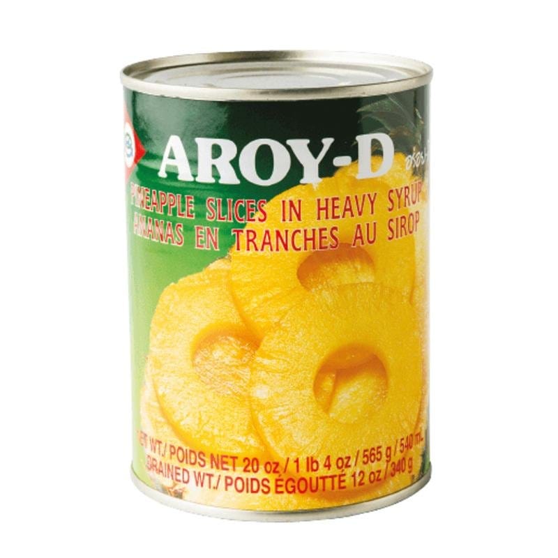 AROY-D Pineapple Slices in Heavy Syrup - hot sauce market & more