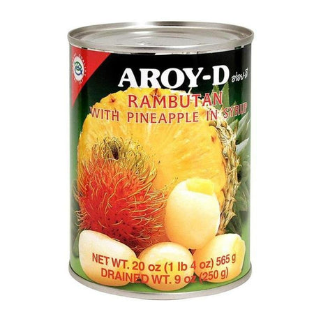 AROY-D Rambutan with Pineapple in Syrup - hot sauce market & more