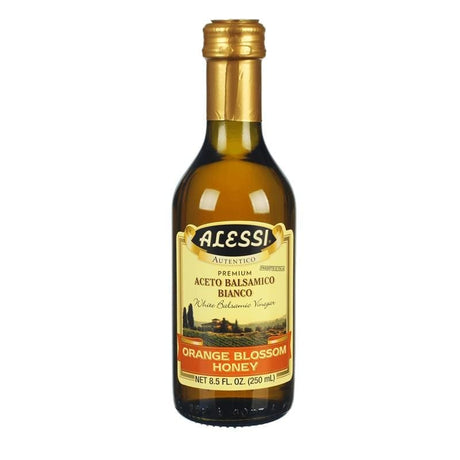 Alessi White Balsamic Vinegar Orange Blossom Honey - hot sauce market & more