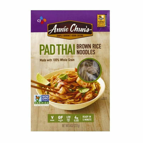 Annie Chun's Pad Thai Brown Rice Noodles - hot sauce market & more