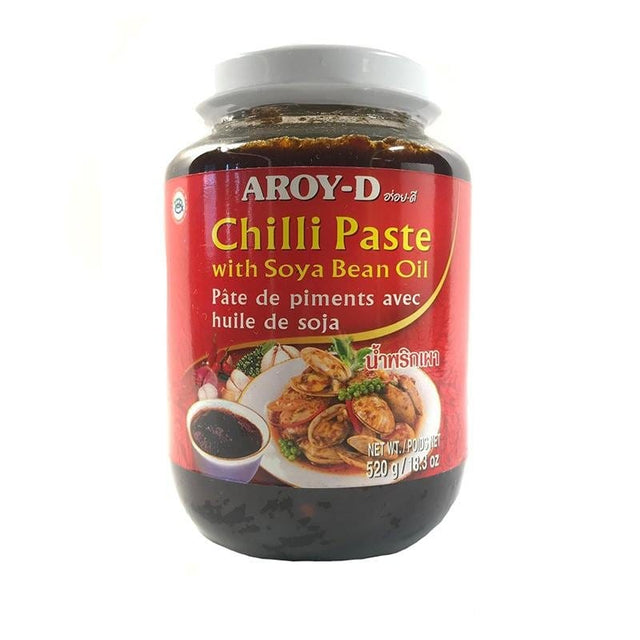 Aroy-d Chilli Paste with Soya Bean Oil - hot sauce market & more
