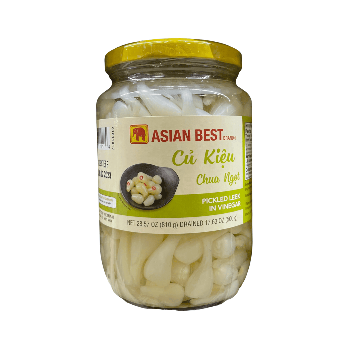 Asian Best Brand Pickled Leek in Vinegar