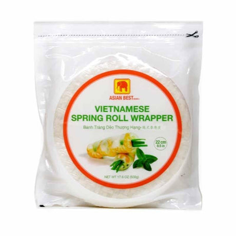 Asian Best Vietnamese Spring Roll Wrapper (Round Type) - hot sauce market & more