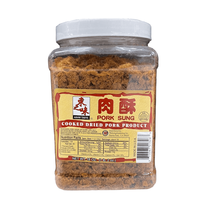 Asian Test Pork Sung Cooking Dried Pork Product