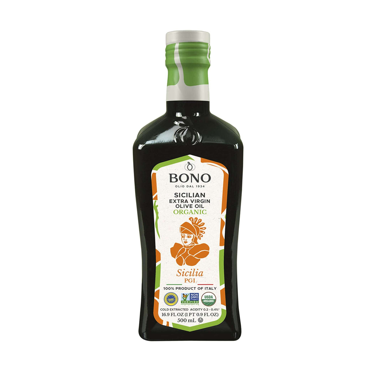 BONO Sicilia PGI Organic Sicilian Extra Virgin Olive Oil