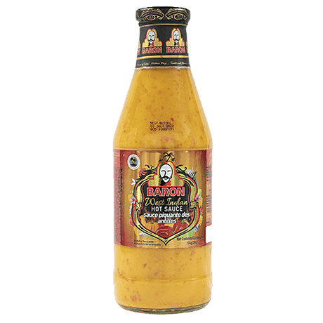 Baron All Natural West Indian Hot Sauce - Yellow