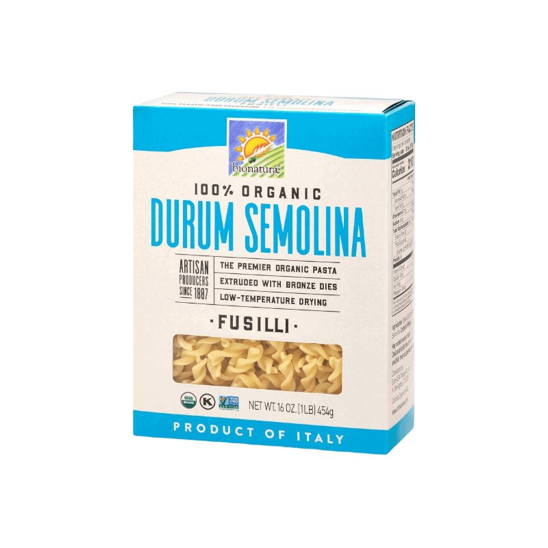 Bionaturae 100% Organic Durum Semolina Fusilli