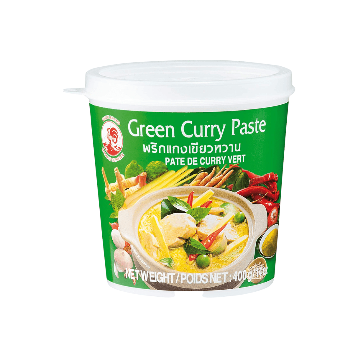 Cock Brand Green Curry Paste