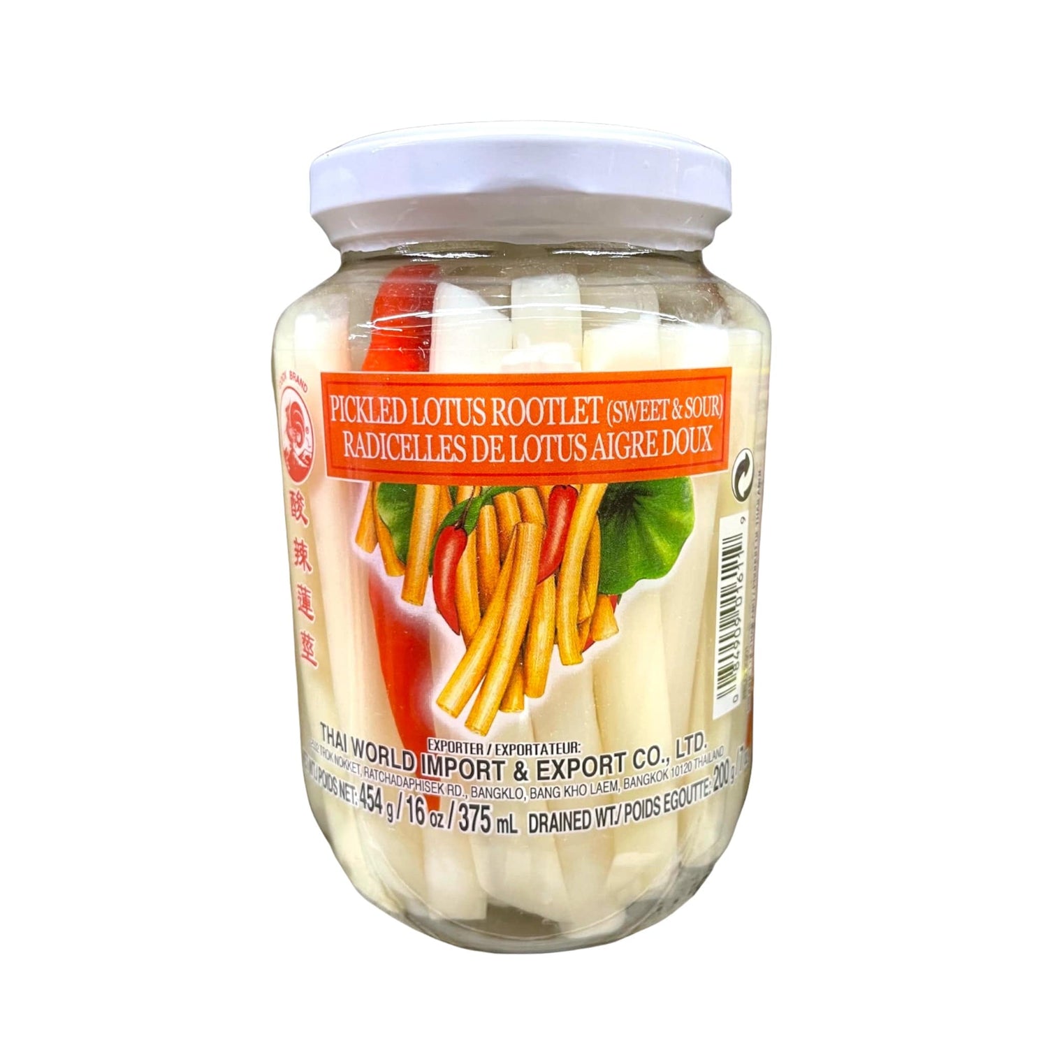 Cock Brand Lotus Rootlet in Brine (Sweet & Sour)