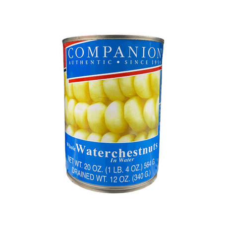 Companion Whole Water Chestnuts in Water