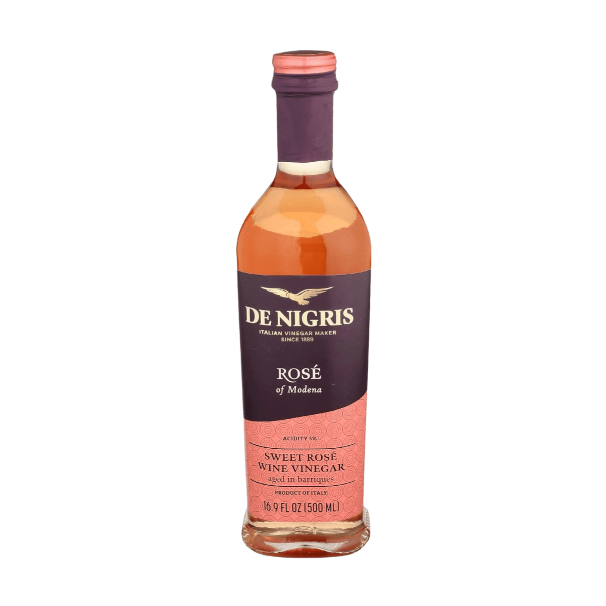 De Nigris Sweet Rose Wine Vinegar