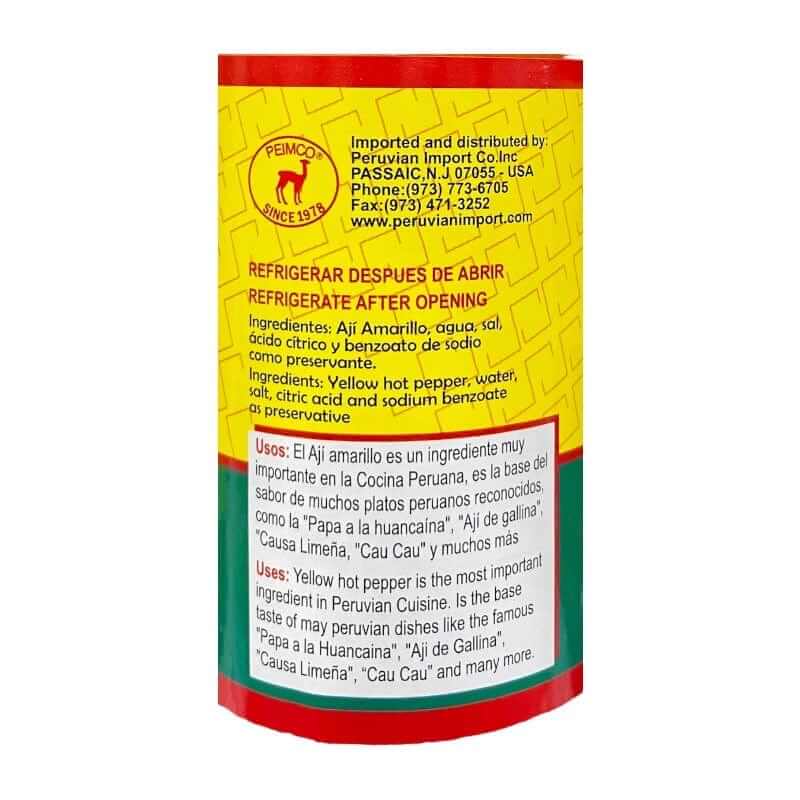 Doña Isabel  Aji Amarillo Yellow Hot Pepper Whole