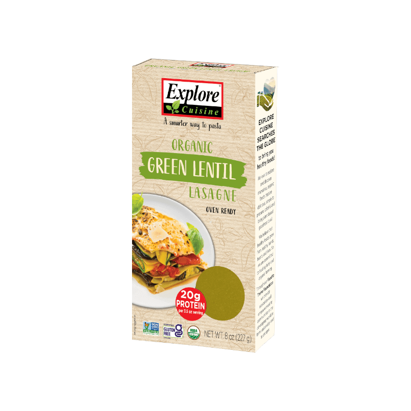 Explore Cuisine Organic Green Lentil Lasagne