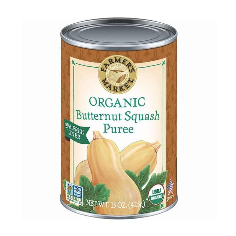 Farmer's Market Organic Butternut Squash Puree