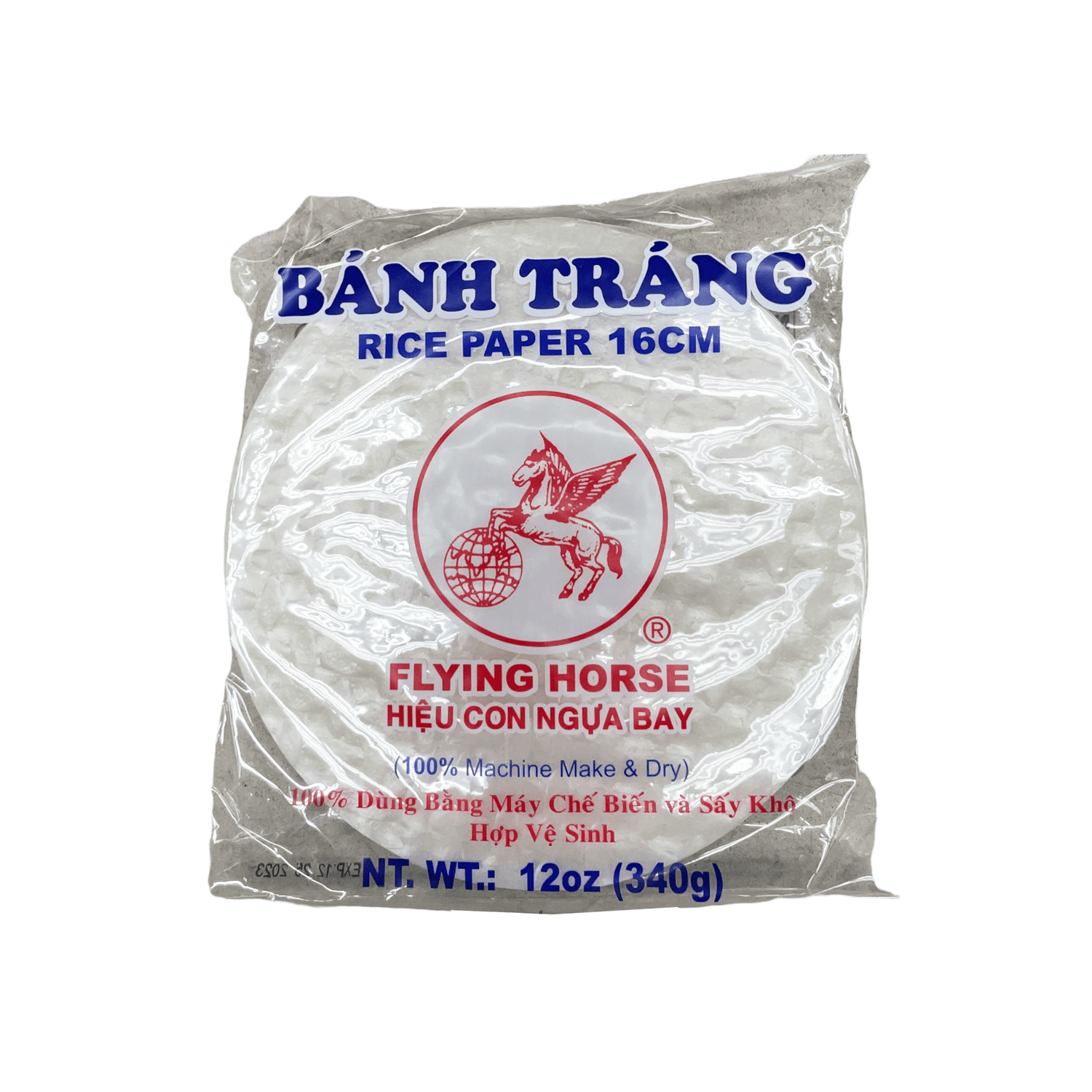 Flying Horse  Rice Paper (Round Type)