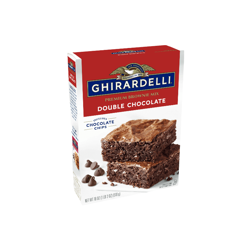 Ghirardelli Double Chocolate Premium Brownie Mix