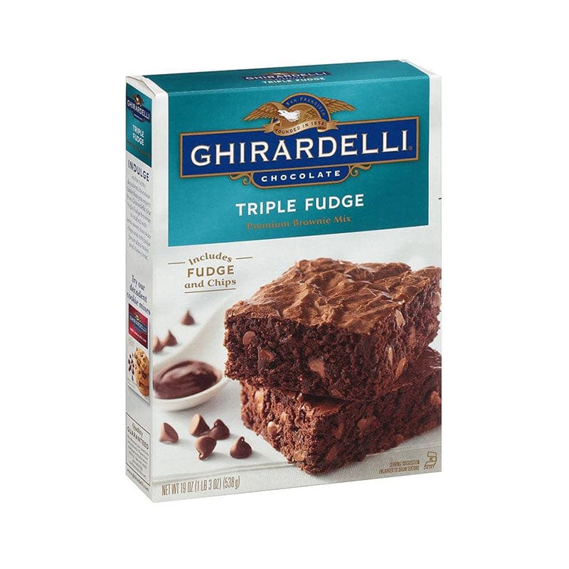 Ghirardelli Triple Fudge Premium Brownie Mix