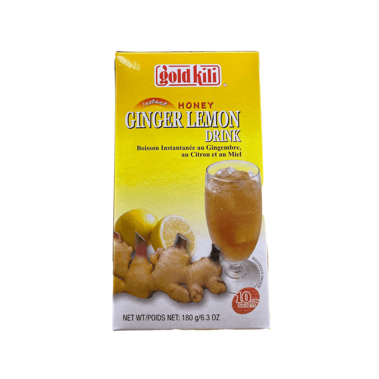 Gold Kili Instant Honey Ginger Lemon Drink
