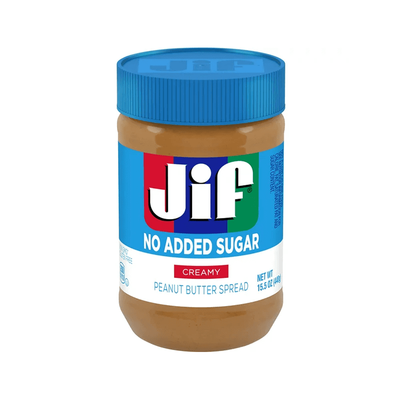Jif No Added Sugar Creamy Peanut Butter Spread
