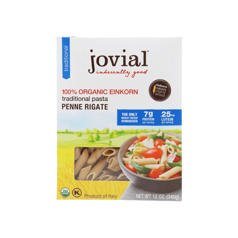 Jovial 100% Organic Einkorn Traditional Pasta Penne Rigate