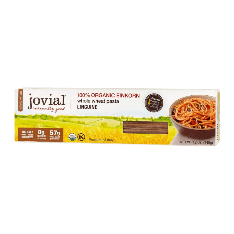 Jovial 100% Organic Einkorn Whole Wheat Pasta Linguine