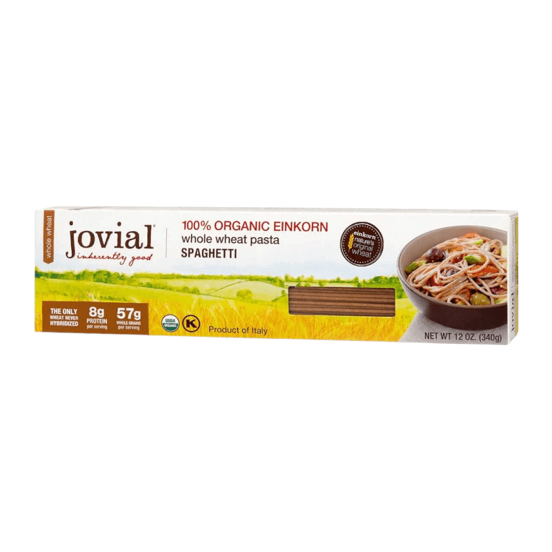 Jovial 100% Organic Einkorn Whole Wheat Pasta Spaghetti