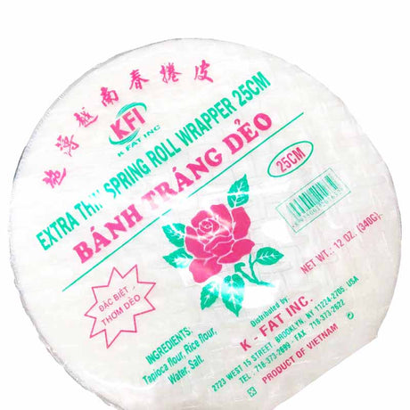 KFI Extra Thin Spring Roll Wrapper (Round Type)