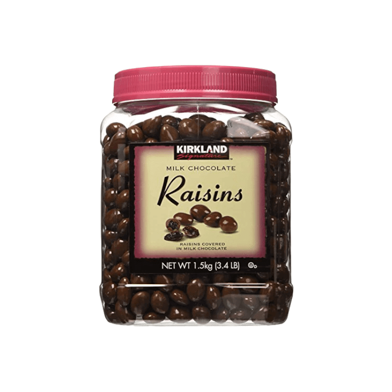 KIRKLAND Milk Chocolate Raisins