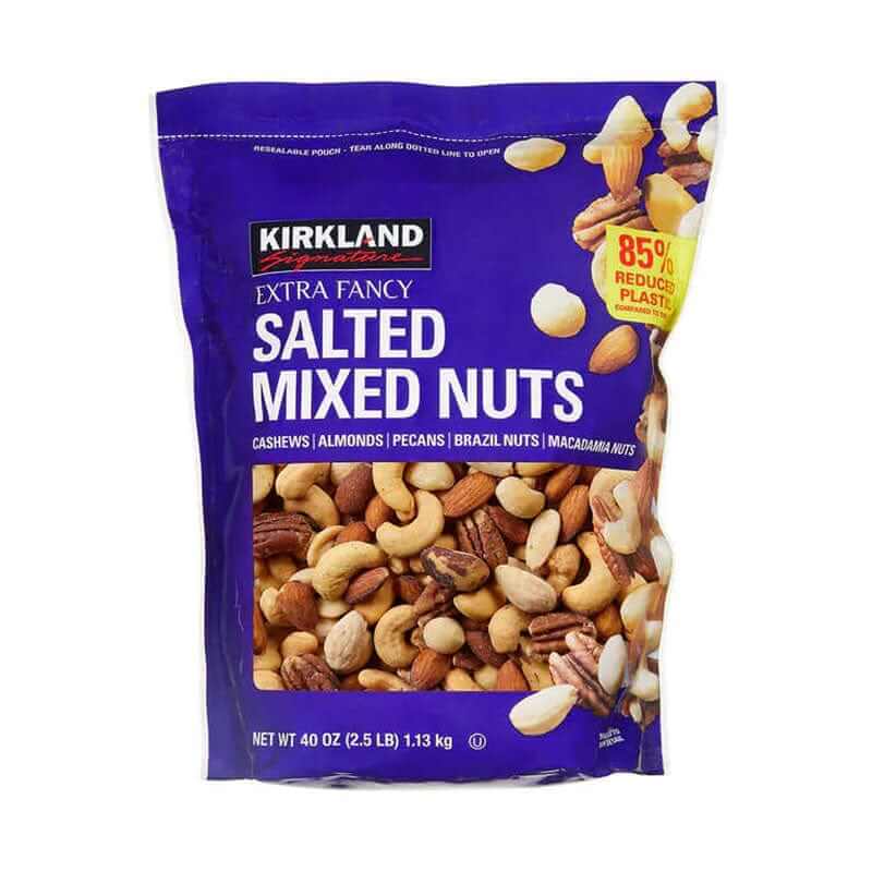 Kirkland Extra Fancy Salted Mixed Nuts – ZHICAY FOODS