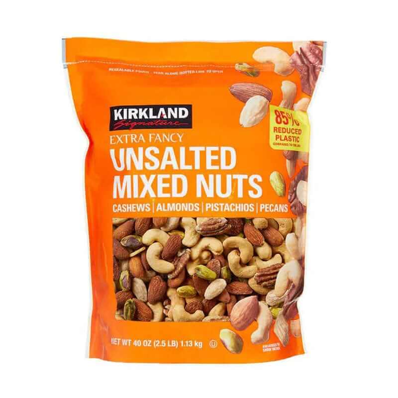 Kirkland Extra Fancy Unsalted Mixed Nuts