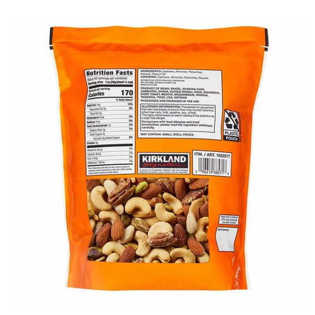 Kirkland Extra Fancy Unsalted Mixed Nuts