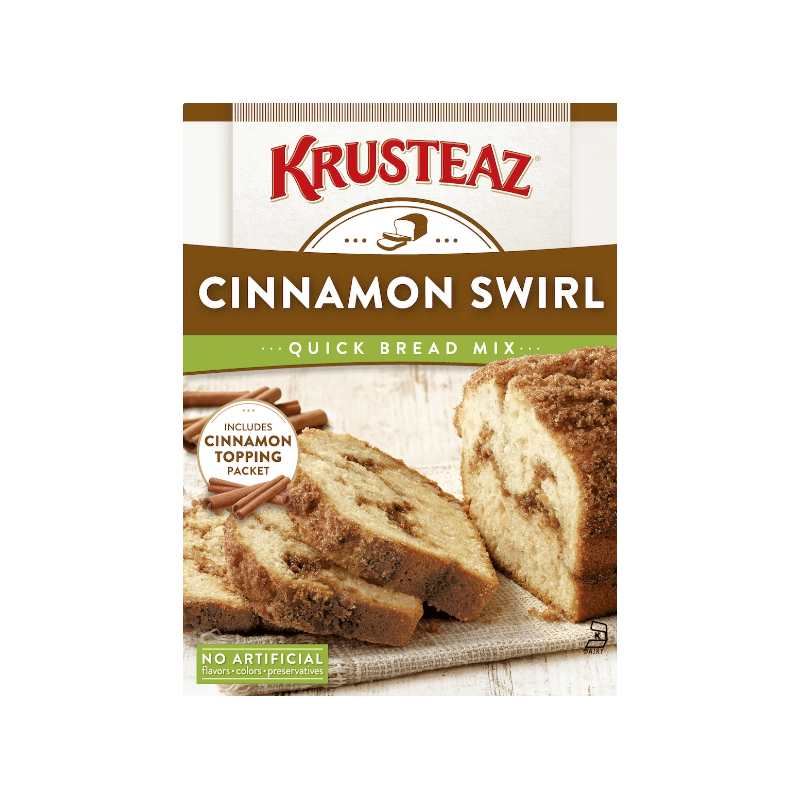 Krusteaz Cinnamon Swirl Quick Bread Mix
